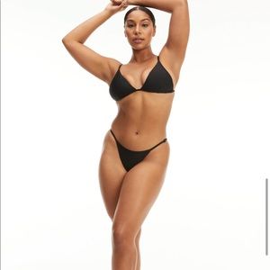 Good American Perfect fit top and bottom swim suit bikini